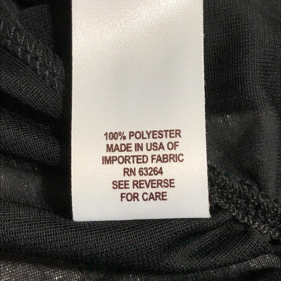 NWT Dress Barn Sheer Black Cardigan - Picture 6 of 7